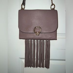 Rebecca Minkoff Leather Fringe Shoulder Bag